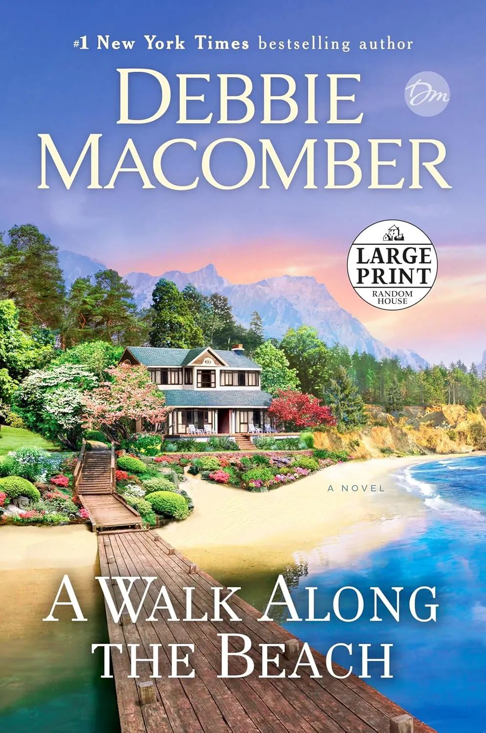 A Walk Along the Beach: A Novel Paperback  Large Print, July 21, 2020