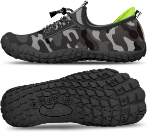Built-in Heel Grips Water Shoes for Kids Girls Boys Hiking Wide Barefoot Swim Beach Pool Big Kid