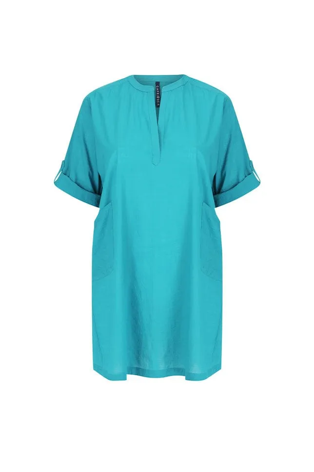 Cotton Overshirt Ocean