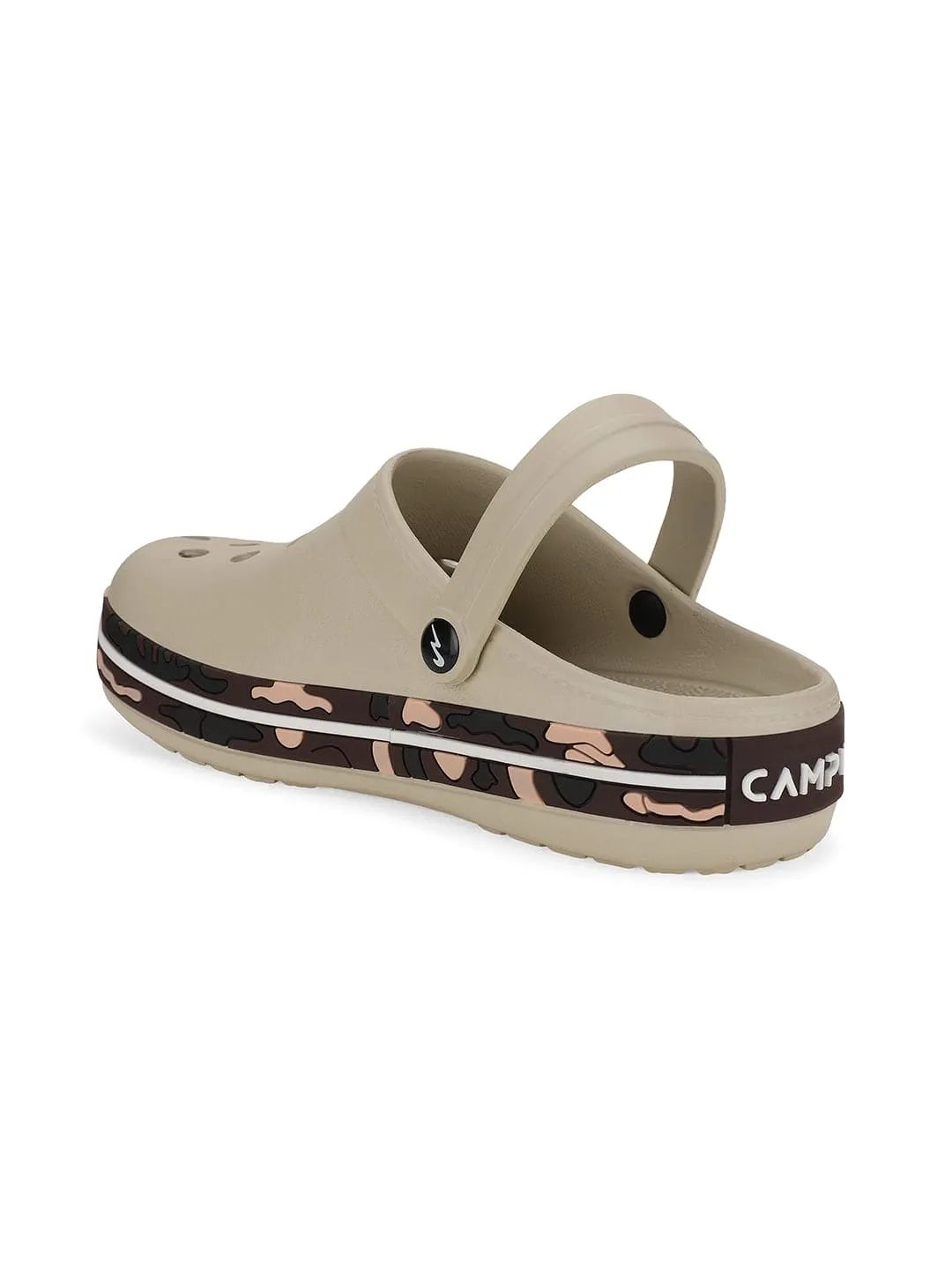 GC-4001 Beige Men's Clogs
