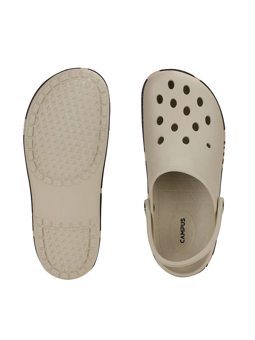 GC-4001 Beige Men's Clogs