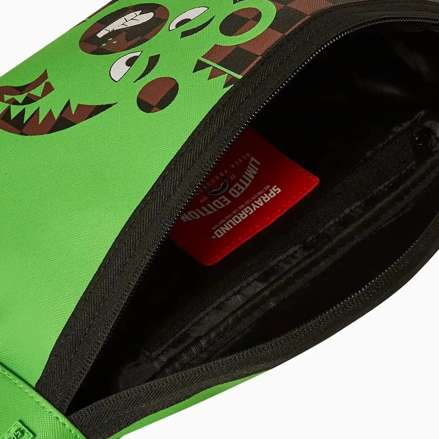 Green Money Bear Savvy Crossbody Bag