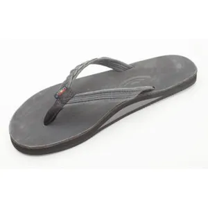 Rainbow Sandals Womens Madison - Black Leather